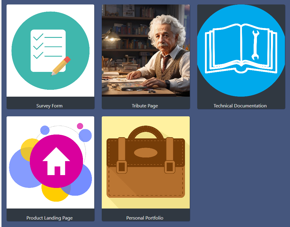 Responsive Web Design Certification Projects